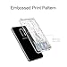 Unov Case for Galaxy S9 Plus Clear with Design Soft TPU Shock Absorption Slim Embossed Pattern Protective Back Cover (Watercolor Castle)