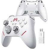 VILLA ART KP20 Multiplatform intelligent Wireless Controller- TMR Joysticks& 3-Model Hall Triggers,1000Hz Report Rate Gaming Controller compatible for Switch/PC/iOS/Android/Steam