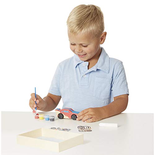 Melissa & Doug Wooden Race Car Kit - Image 2