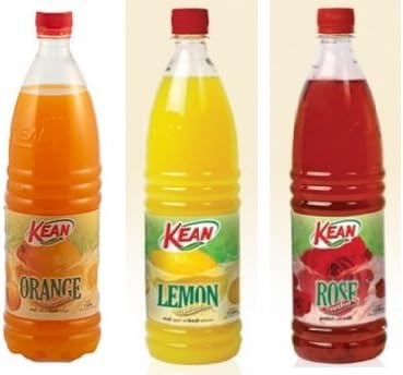 KEAN squash Orange Lemon Rose 1LT each