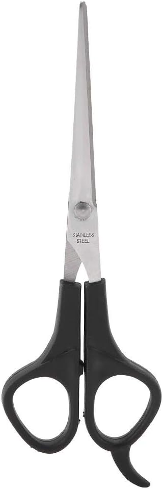 Oumefar Pet Hair Scissor Dog Cat Light Weight Grooming Shear Straight Scissors with Professional Thinning Blade for Pet Groomers(Straight Scissor)