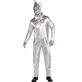 SUIT YOURSELF The Wizard of Oz Tin Man Costume for Adults, Standard Size, Includes a Jumpsuit and a Matching Funnel Hat