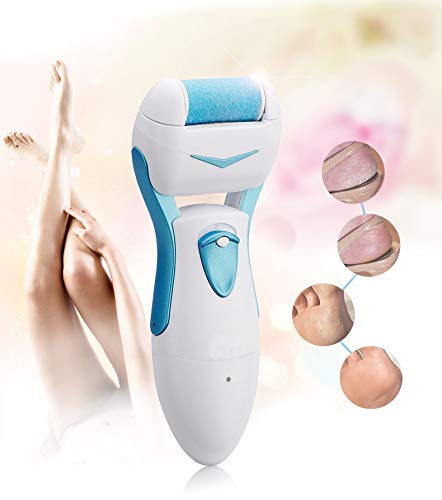 DOMILI Callus Remover Rechargeable Electronic Foot Files Pedicure Tools Pedi Feet Care Perfect for Hard Cracked Skin