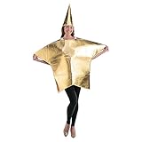 Adult's Gold Star Costume