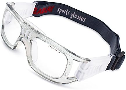 Sports glasses, Safety Glasses safety glasses Goggles Adults Running Football Basketball Glasses Adjustable Basketball Tennis and other Sports Enthusiasts (grey)