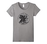 Women's E Pluribus Unum American Motto Shirt XL Slate
