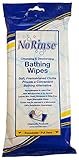 No Rinse Bathing Wipes (8 count each) - 5 Pack (40 wipes)
