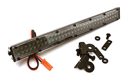 Integy RC Model Hop-ups C28441 Realistic Roof Top LED (64) Light Bar 171x18x19mm for 1/10 Scale Crawler