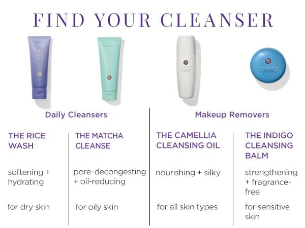 TATCHA THE RICE WASH | SOFT CREAM FACIAL CLEANSER WASHES AWAY BUILDUP WITHOUT STRIPPING SKIN FOR A SOFT, LUMINOUS COMPLEXION | 4 OZ