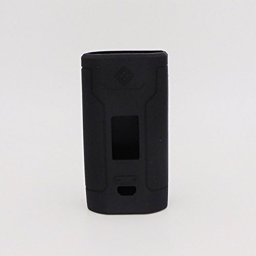 kanggaly Protective Silicone Sleeve Case Skin Cover for Wismec Predator 228W Mod (Black)
