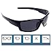 ULKEME Mens Portable Sports Outdoor Polarized Sunglasses Driving Cycling Goggles Fishing Eyewear