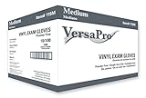 VersaPro Vinyl Exam Gloves Powder Free 100 Per Box (Medium 1000/case)
