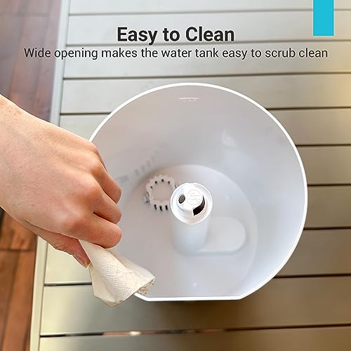 Livatro Humidifiers for Bedroom, 4L Top Fill Essential Oil Diffuser for Home Large Room, Cool