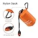 BROTOU Emergency Sleeping Bag Outdoor Waterproof Survival Shelter Blanket Tent Bivy Camping Hiking Envelope Sleeping Bag Sack with Whistl and Carabinerthumb 3