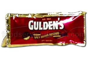 Gulden's Brown Mustard, Spicy, 500 Count