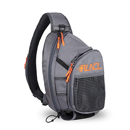 RUNCL Fishing Tackle Storage Bag, Fly Fishing Bag, Sports Shoulder Bag - Tournament Proven, Perfect Organizer, Angling-Specific Design, Ergonomic Design - Storage Organizer 03