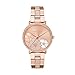 Michael Kors Women's Jaryn Rose Gold Tone Satinless Steel Watch MK3865