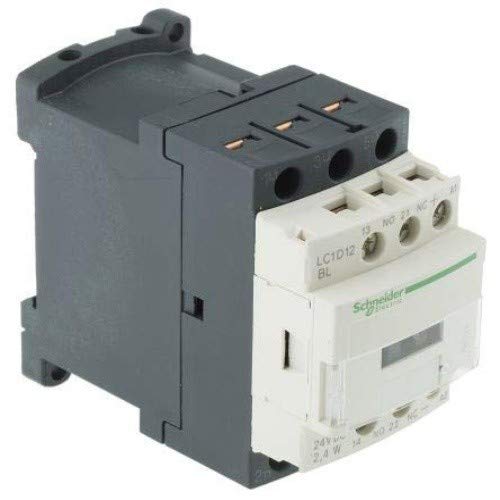 Schneider Electric TeSys D - AC Contactor, 24 V DC, 50/60 Hz, 3 Pole, 3NO, 12A, 40ms, Fixed & DIN Rail Mounting, LC1D12BL - Image 3