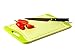 Spigo Antimicrobial Cutting Board With Cleantec Technology, 11.4x7.75x.39, Lime Green