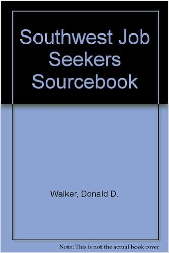 Southwest Job Seekers Sourcebook Donald D Walker Valerie A