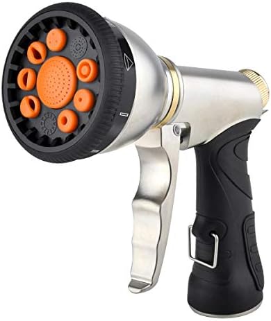 Hose Nozzle Garden Hose Nozzle Heavy Duty Metal Hose Spray Nozzle