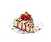 [40 Count] Embellish 6 Inch Dessert Plates Crystal Clear Disposable Heavy Duty Plastic, Ideal For Wedding, Catering, Parties, Buffets, Events, Or Everyday Use, 2 Packs