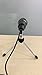 Dansrue USB Microphone, Computer Condenser Microphones with Metal Stand for Skype YouTube Google Voice Search Games