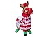 Wepop Christmas Loot Llama Plush Stuffed Toy Doll Figure, Troll Stash Animal Alpaca Gift for Kids Girls Boys Children