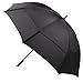 GustBuster Proseries Gold 68-Inch Style 3 Golf Umbrella (Black)