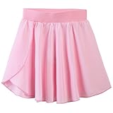 Arshiner Girls' Dance Basic Classics Chiffon Wrap Skirt