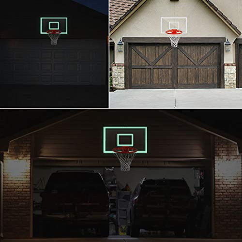 image for katop Wall Mounted Basketball Hoop with 36 x 22in Backboard, Professio