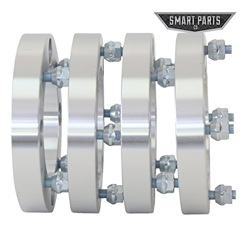 4 QTY ATV Wheel Spacers 2" (1 inch Per Side) fits all 4x137 bolt patterns - CAN-AM Bombardier Renegade Outlander Commander Kawasaki Mule Prairie Brute Force Bayou 4x137