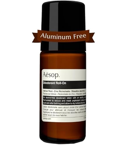 Amazon.com : Aesop Herbal Deodorant Roll on | Alcohol & Aluminum