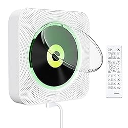 KOVCDVI Portable CD Player with Bluetooth