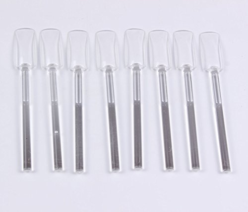 Finger Angel 64 PCS UV Gel Nail Art Tips Samples Nail Sticks Acrylic Nail Display Stand Rack Practice Tool Clear