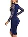 ANGVNS Cocktail Dress | Women's Long Sleeve Lace Dresses for Prom