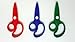 Play Doh / Pretend Play - Scissors Tool - 3 Pieces Assorted Colors. **NON-TOXIC Saftety Stationery Plastic Scissors.**