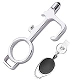 No Touch Tool Handheld Brass EDC Keychain Tool