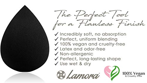 Makeup Sponge Blender Beauty Foundation Blending Sponge - Multi Shaped & Colored - Soft, Latex Free, Vegan - Flawless Application for Liquids, Concealer, Cream, Powder