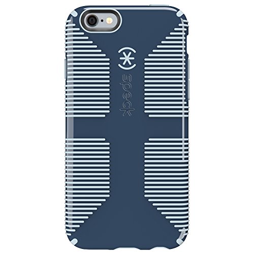 Speck Products CandyShell Grip Case, iPhone 6 Case, iPhone 6S Case, Shadow Blue/Nickel Grey