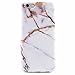 Marble iPhone 6 6s Case Protective Phone Marble (white gold)