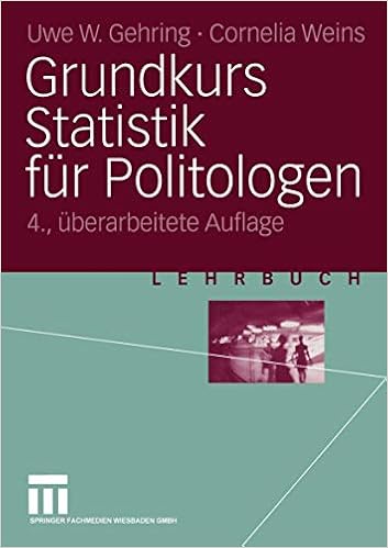 Grundkurs Statistik Fur Politologen Amazon De Gehring Uwe W Weins Cornelia Bucher