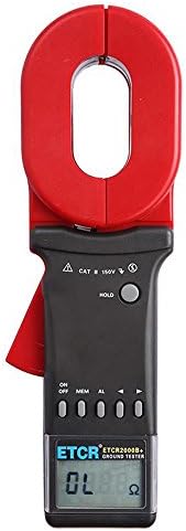 ETCR2000B+ Clamp Earth Resistance Tester Grounding Resistance Measuring Loop Resistance Meter