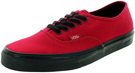red vans red sole