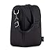 JuJuBe Insulated Baby Bottle Cooler Lunch Bag | On The Go, Waterproof Fabric, Machine Washable Lunch Box | Fits 2 Large Bottles | for All Ages, Babies & Adults | Black