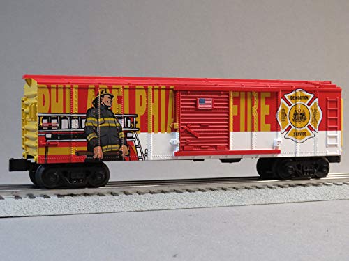 Rail King MTH Philadelphia FIRE Department BOXCAR o Gauge