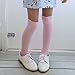 Deer Mum Kids Children Girls Cotton Knee High Socks Tube Socks (3Y-6Y, set 5)