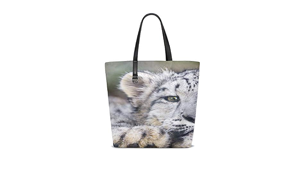 snow leopard purse