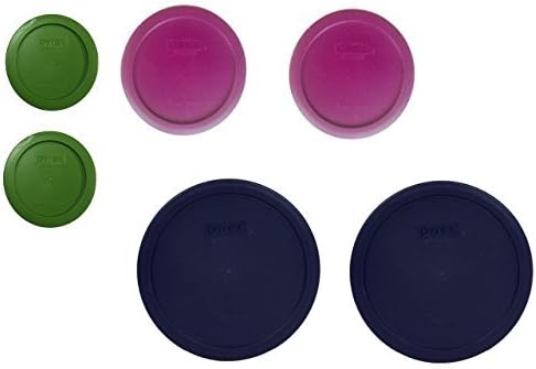 Pyrex Simply Store Replacement Lids for 12 Piece Storage Set - Lids Only by Tanu Collections