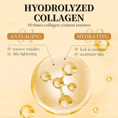 Collagen Body Lotion 300 ml - Moisturising Cream with Skin Firming Effect - Body Lotion Women - Body Cream Against Wrinkles & Dryness - Body Care Gift for Women, Deep Collagen Body Lotion